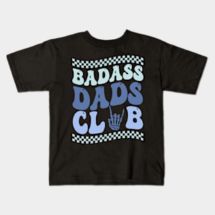 Badass Dads Club Dad funny Gift For Men Father day Kids T-Shirt